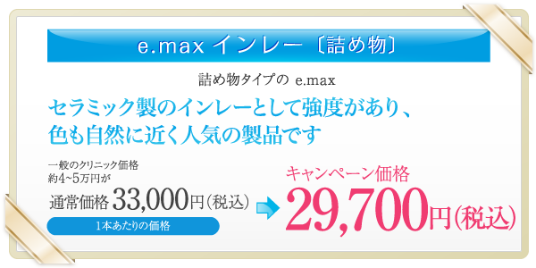 emaxインレー